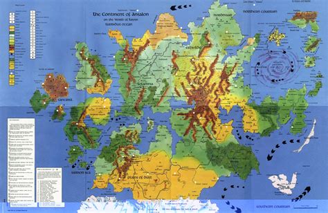 00 Behold, a map of Ansalon after the great Cataclysm On the world of Krynn, the gods of Good and Evil war eternally, joined in battle by mortals and Krynns true children the dragons. . Dragonlance krynn map